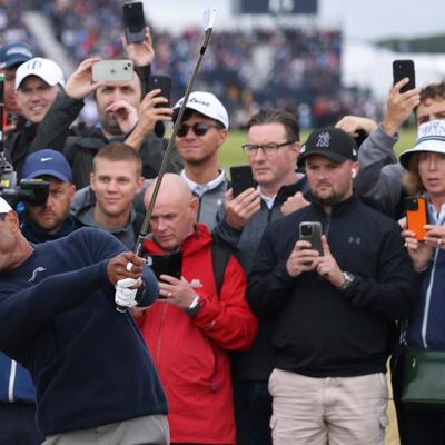 Tiger Woods still draws crowds as legend rages against dying of the light