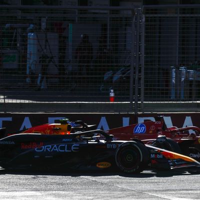 Sainz, Perez cleared by stewards over race-ending Azerbaijan GP crash