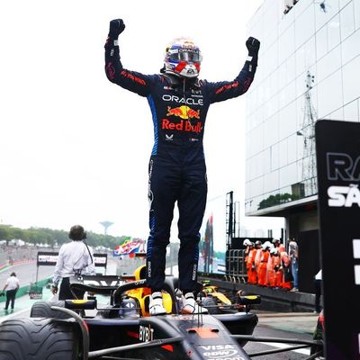 Verstappen relieved by vital Brazilian GP win that puts F1 title in reach