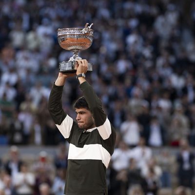 Carlos Alcaraz ‘really happy’ after battling Jannik Sinner for French Open glory