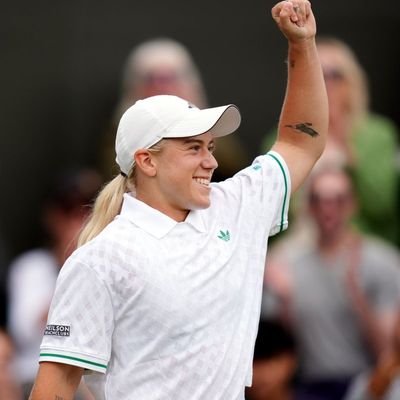 Sonay Kartal open to suggestions over her next tattoo after reaching third round