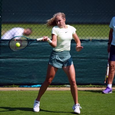 Mirra Andreeva focused on Wimbledon prize under Conchita Martinez’s watchful eye