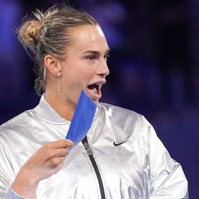Aryna Sabalenka Hilariously Wouldn't Let Go of $5 Million U.S. Open Check