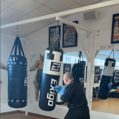 Tragic last video of Ricky Hatton shows him gearing up for boxing comeback just hours before his death