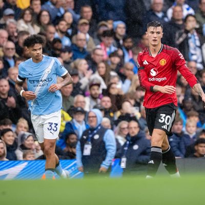 Manchester United player ratings vs Man City: Benjamin Sesko anonymous and Luke Shaw at fault in derby loss