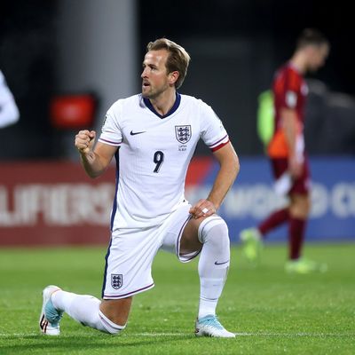 Harry Kane in form of his life as England thrash Latvia to seal World Cup qualification