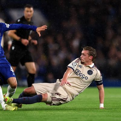 Chelsea: John Heitinga delivers verdict on Kenneth Taylor red card as Ajax suffer heavy Champions League loss