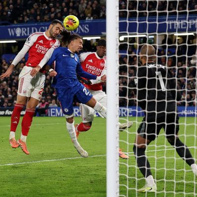 Chelsea vs Arsenal live: Mikel Merino scores equaliser against 10-men Blues